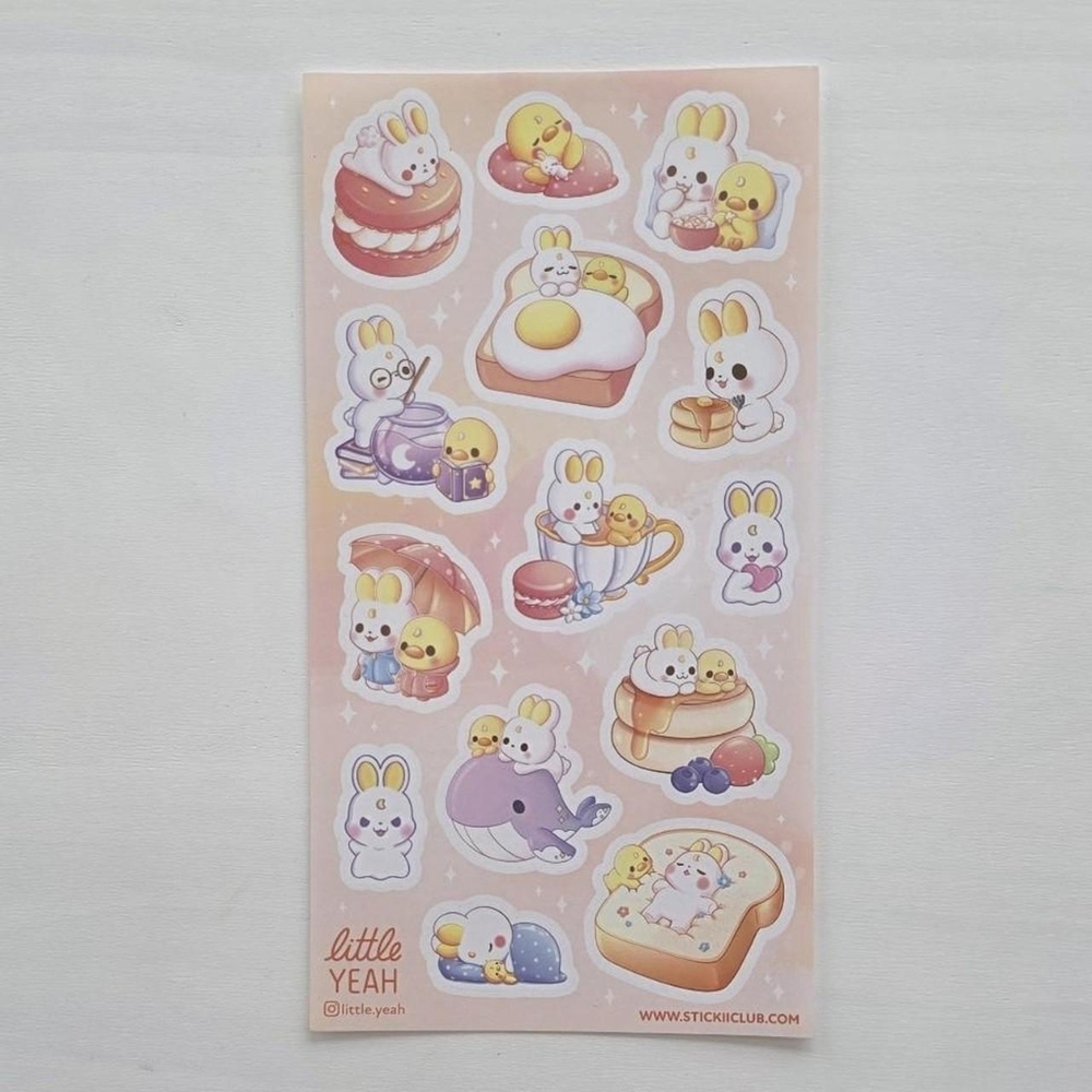♡ Food Sticker Stationary Set ♡ - Picture 2 of 6